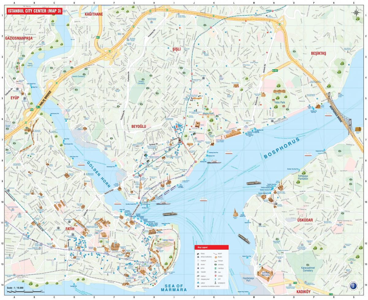 イスタンブールのオフライン地図&ガイド
