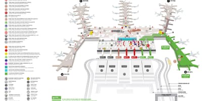 地図airportイスタンブール
