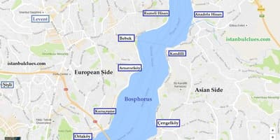 地図bebekイスタンブール